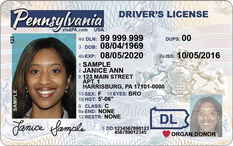 thi bằng lái xe pennsylvania