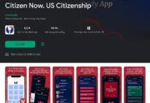 app học thi quốc tịch mỹ